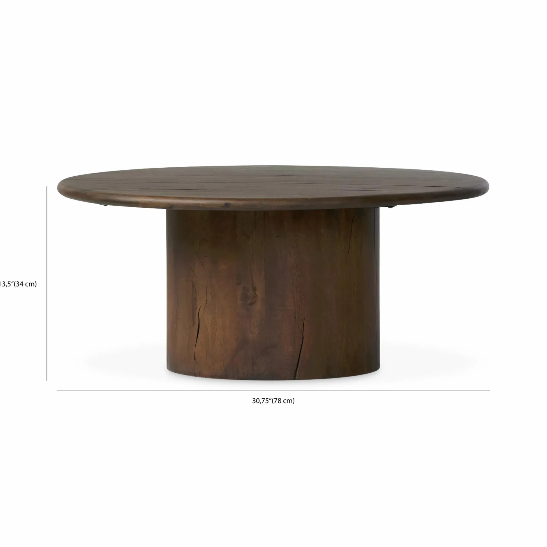 Stuart - Round Coffee Table by Four Hands