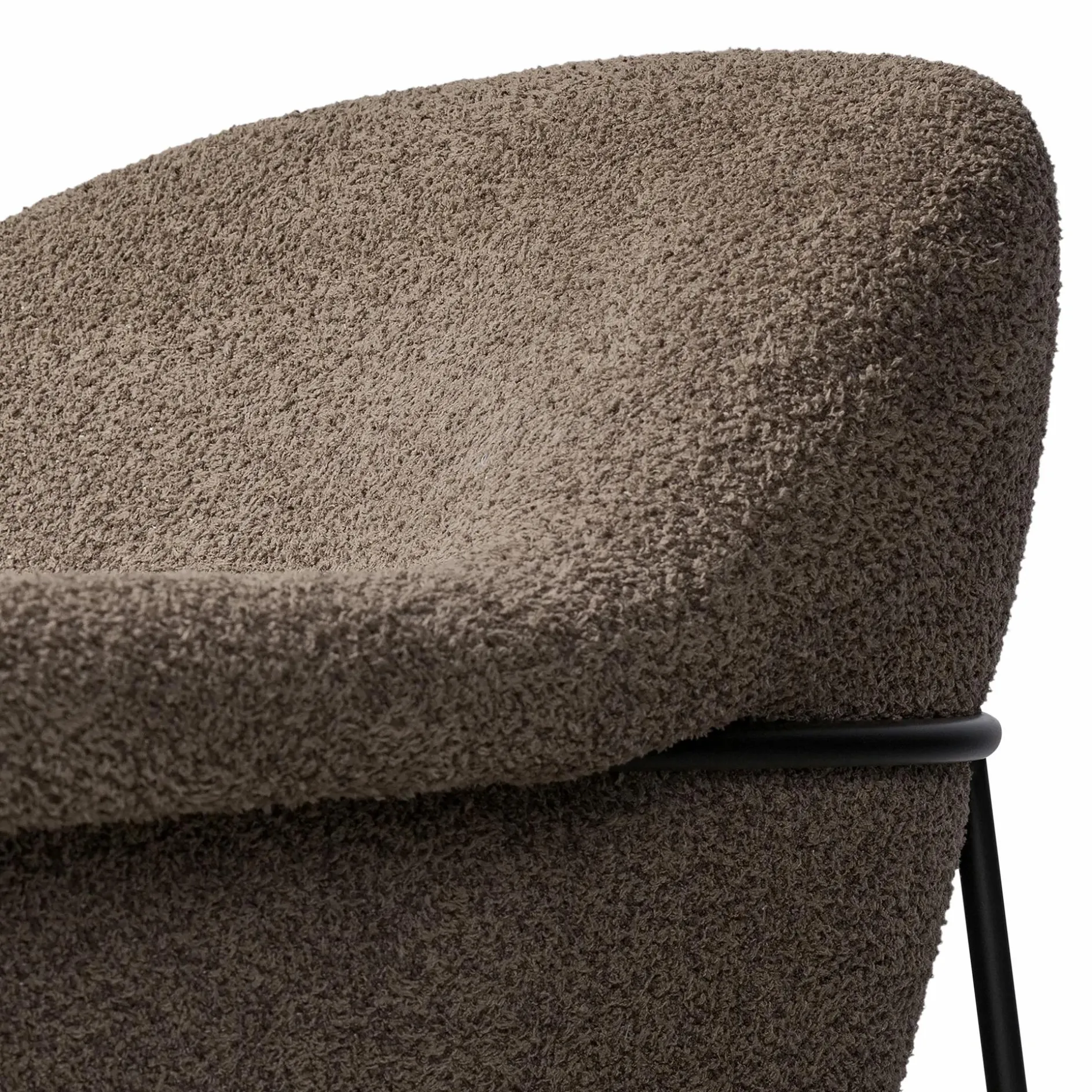 Suerte - Brown Fabric Upholstered Armchair by Four Hands