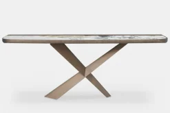 Terminal Keramik Premium - Lacquered Steel Console Table by Cattelan Italia
