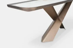 Terminal Keramik Premium - Lacquered Steel Console Table by Cattelan Italia