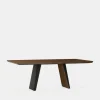 Timeless - Table with Wooden Top by Trica