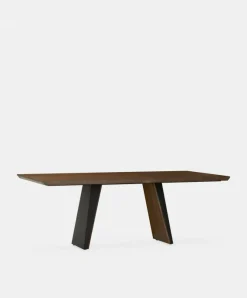 Timeless - Table with Wooden Top by Trica
