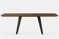 Timeless - Table with Wooden Top by Trica