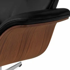 Timeout - Leather Recliner with Footrest by Conform