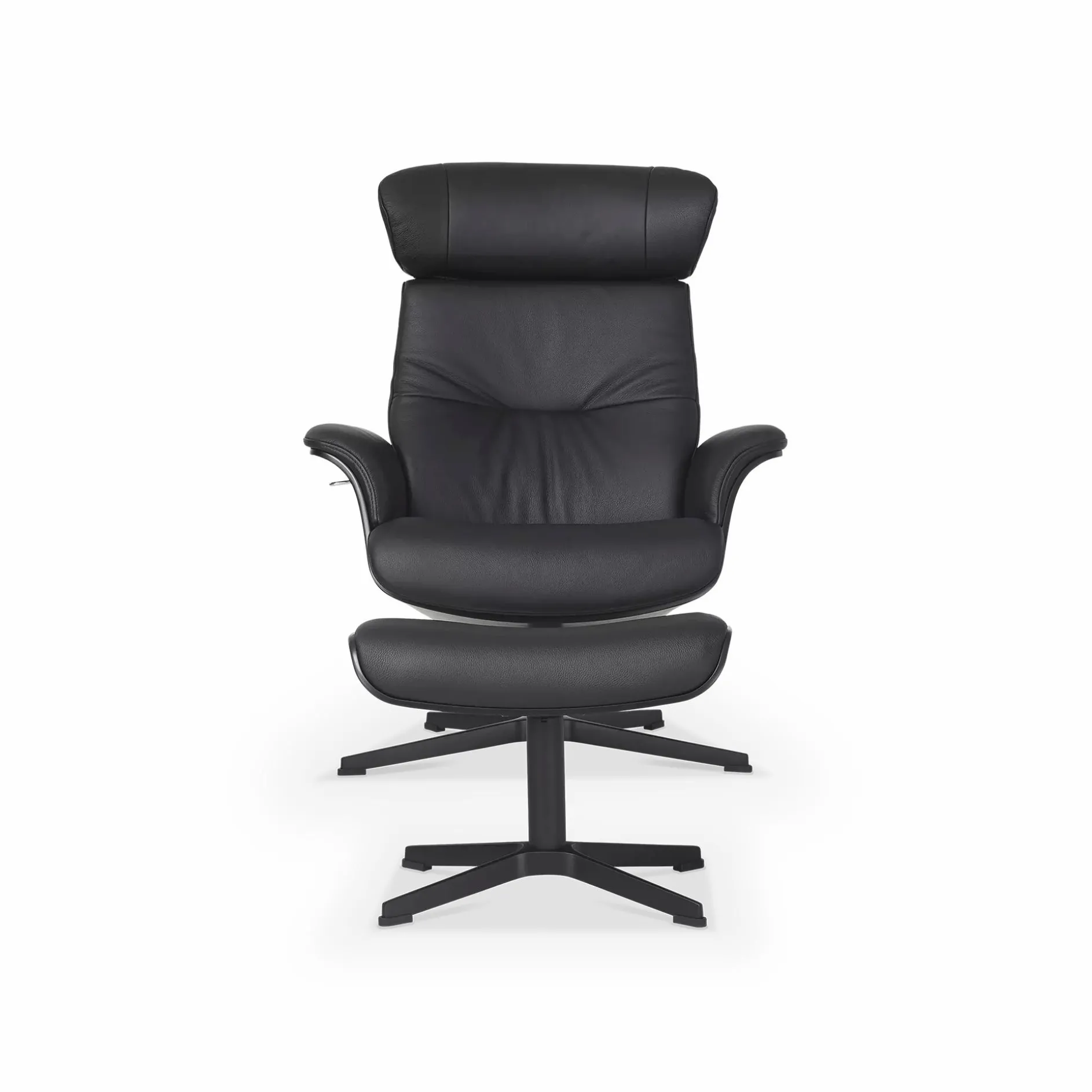 Timeout - Leather Recliner with Footrest by Conform