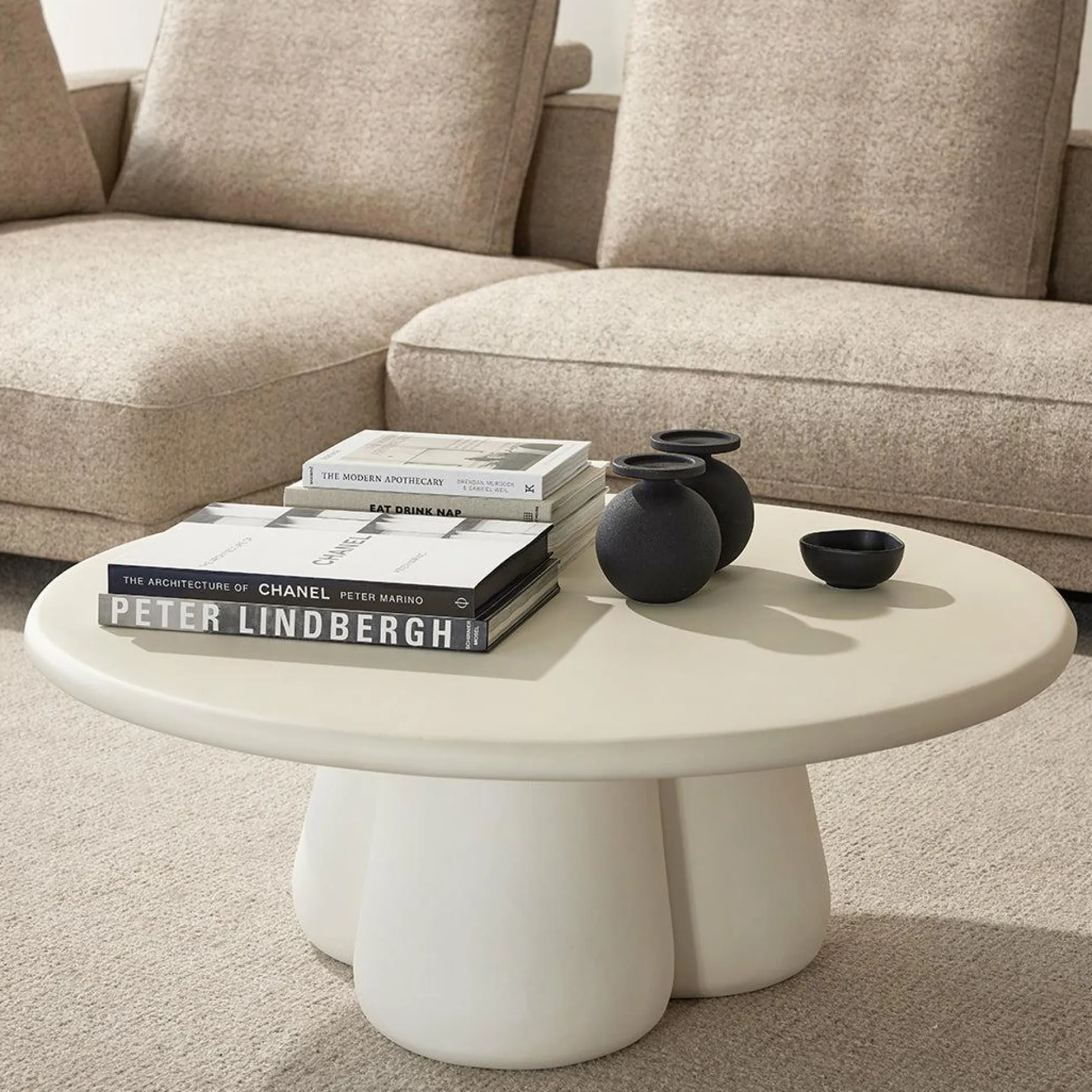 Trille - Concrete Effect Coffee Table
