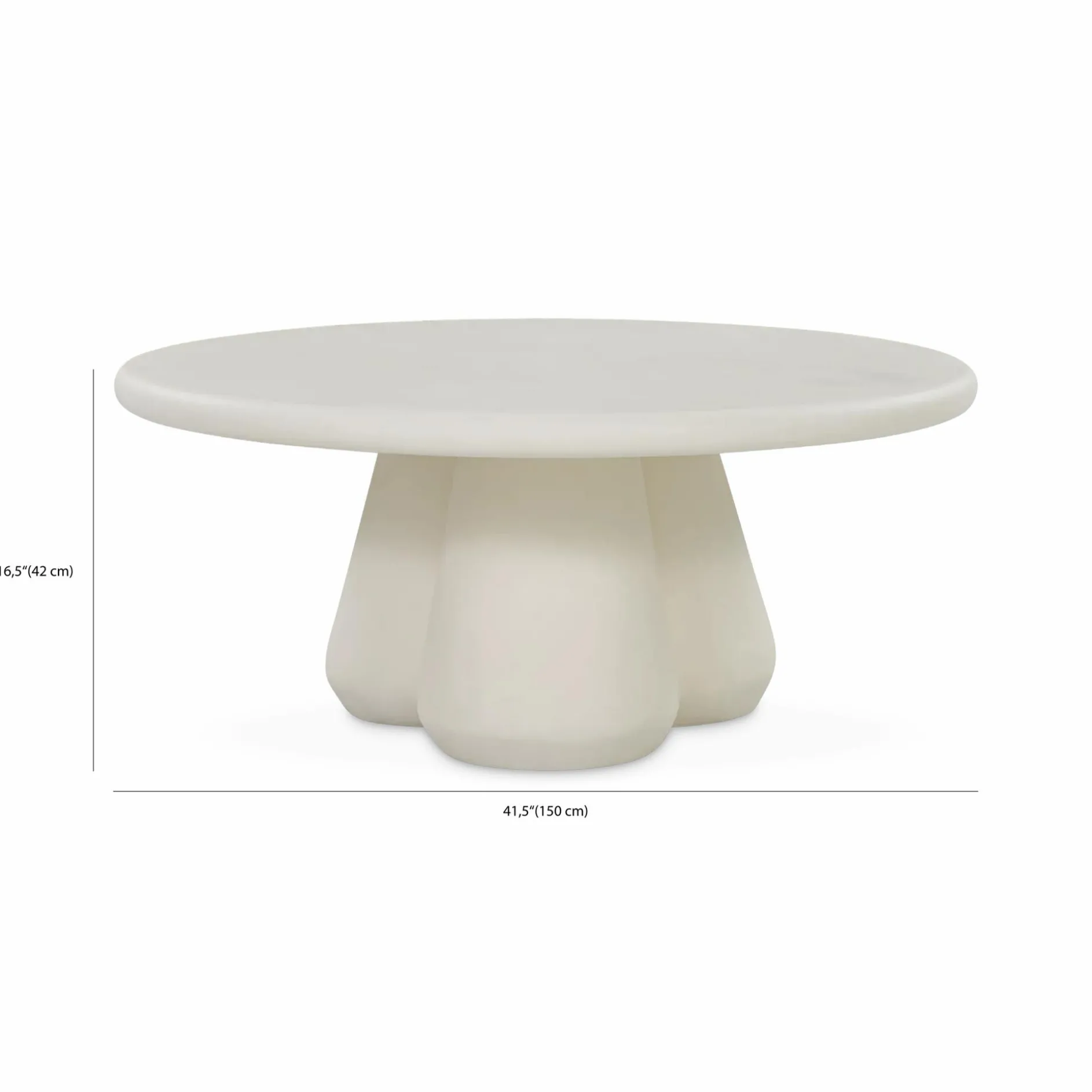 Trille - Concrete Effect Coffee Table