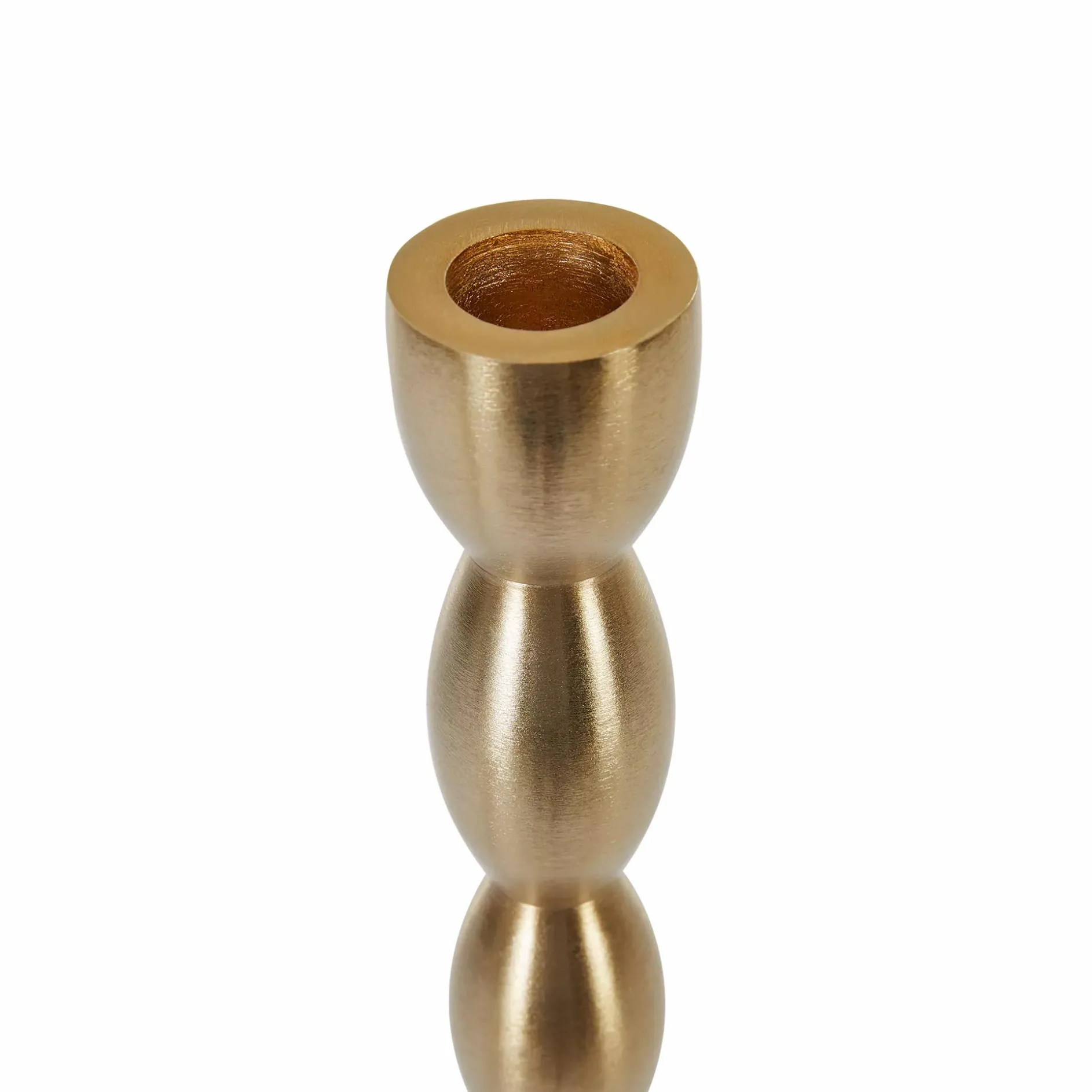 Tulio - Brass Candle Holder