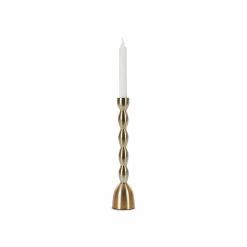 Tulio - Brass Candle Holder