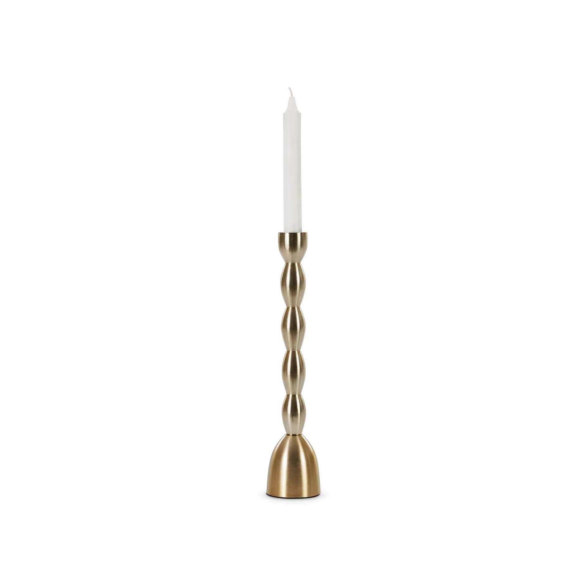 Tulio - Brass Candle Holder