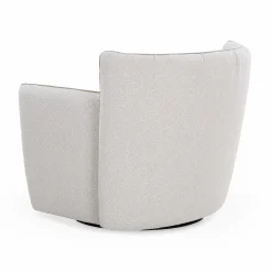 Tulip - Bouclé Fabric Swivel Chair by Gamma