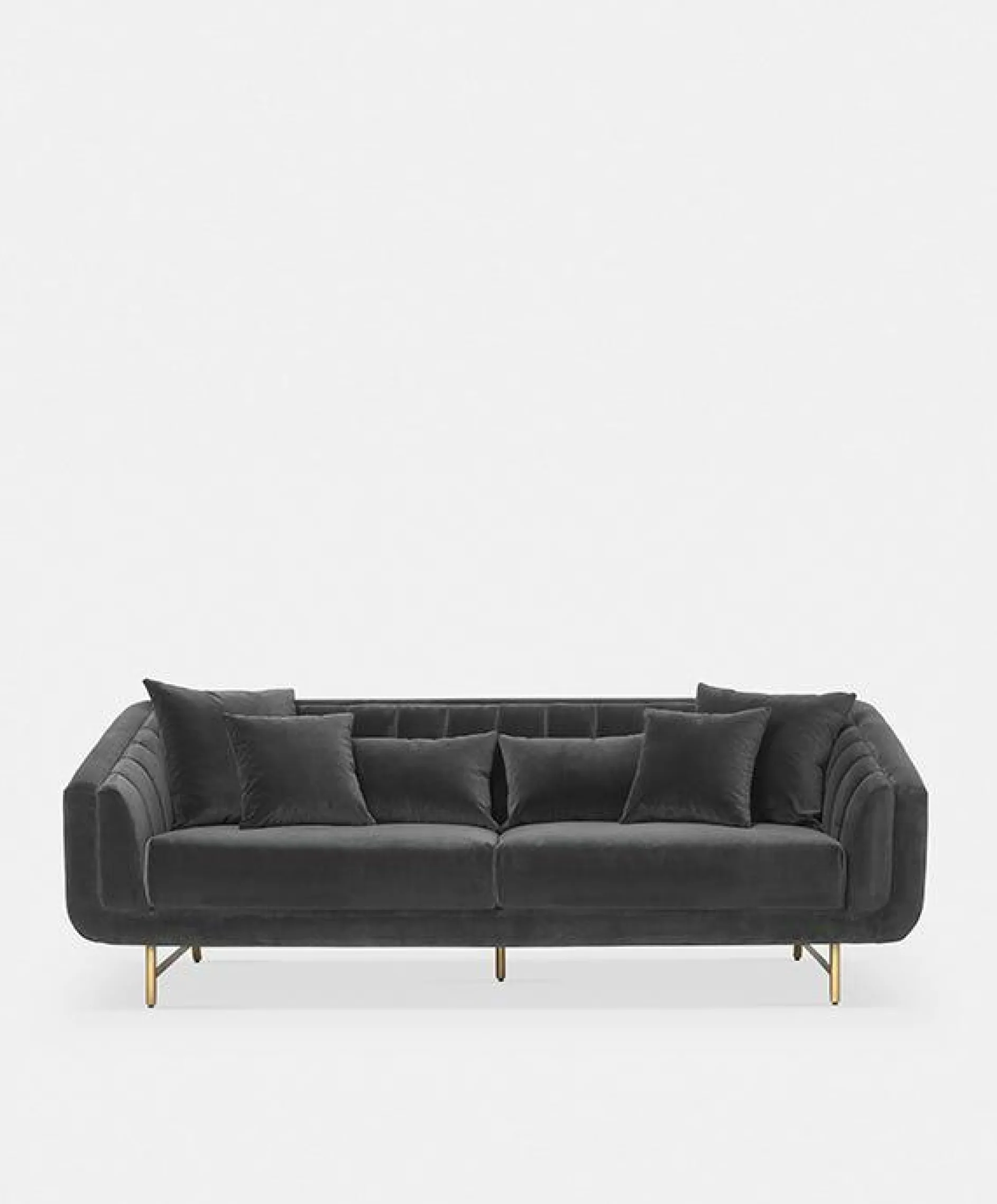 Veera - Velvet 3-Seater Sofa