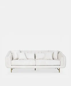 Veera - Velvet 3-Seater Sofa