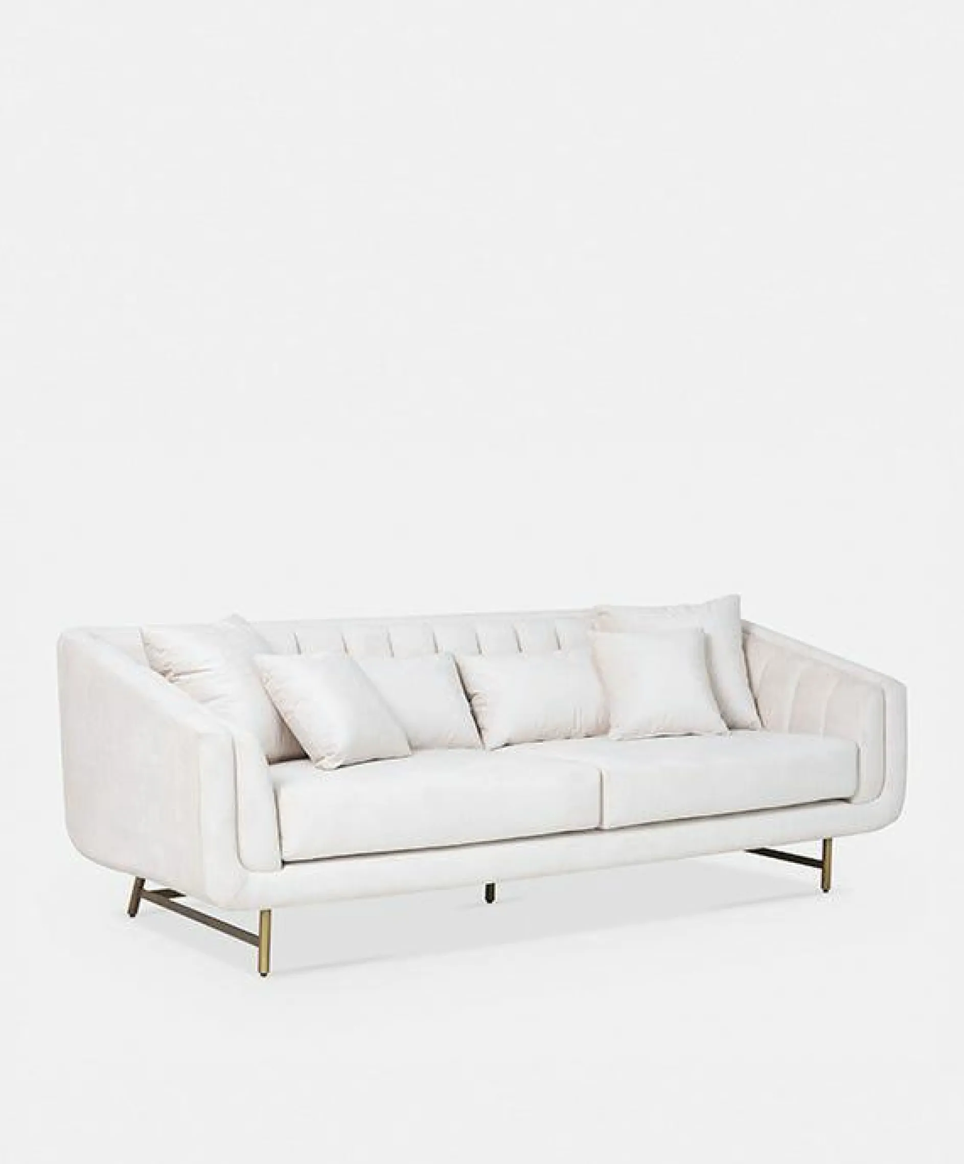Veera - Velvet 3-Seater Sofa