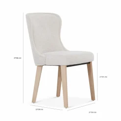 Verona - Fabric-Upholstered Dining Chair by Trica