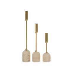 Vesta - Set of 3 Candle Holders