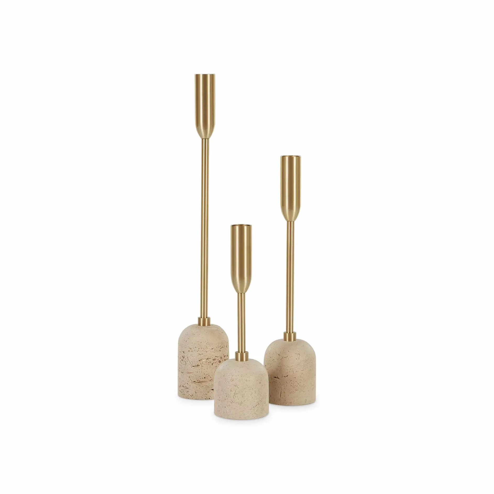 Vesta - Set of 3 Candle Holders