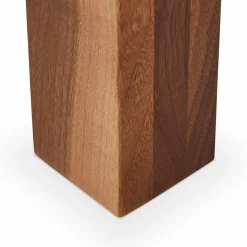 Vinci - Glass Top & Wood Base Dining Table by Mobican