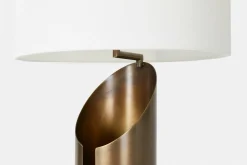 Weaver - Antique Brass Table Lamp