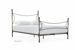 Westwood - Antique Brass Bed