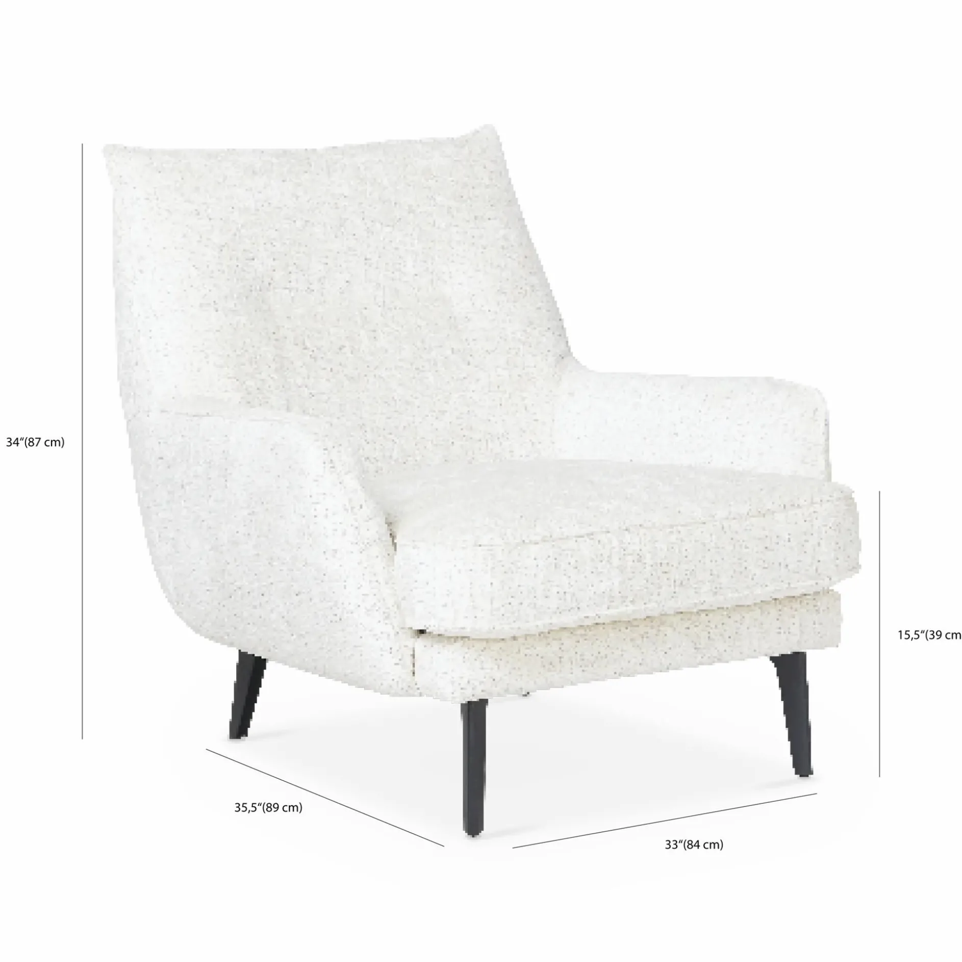 Willow - Armchair by Furninova