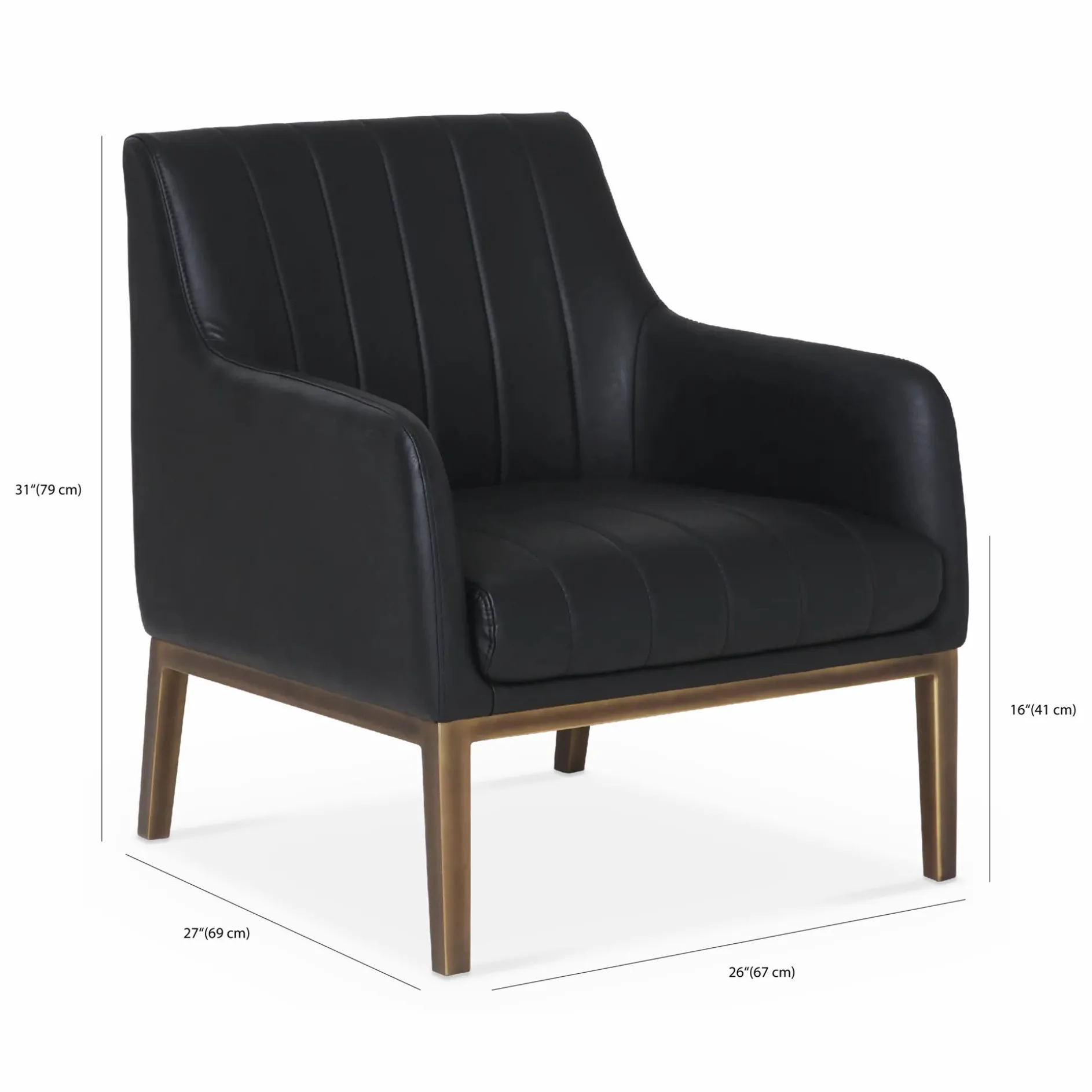 Wolfe - Leather Armchair