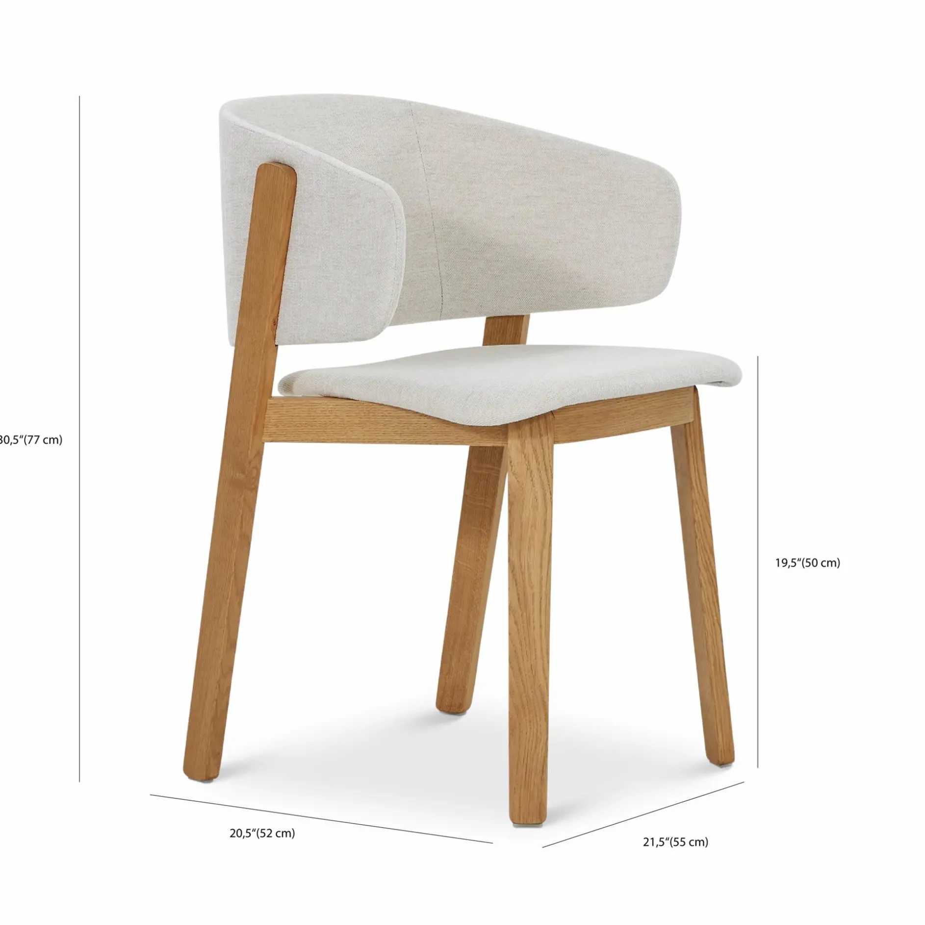 Wolfgang - Dining Chair with Armrests