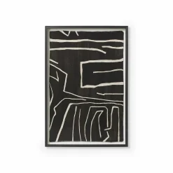 Woven Tribe I - Frame with Art Print
