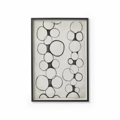 Woven Tribe II - Frame with Art Print