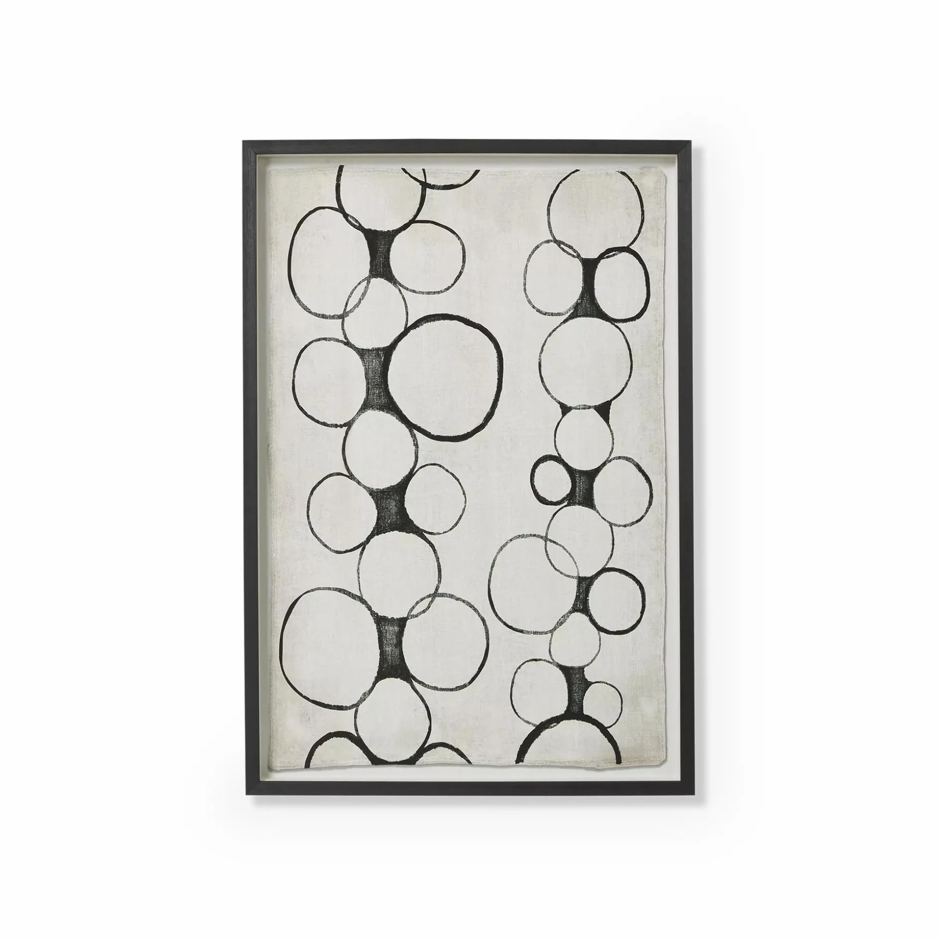 Woven Tribe II - Frame with Art Print