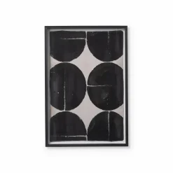 Woven Tribe III - Frame with Art Print