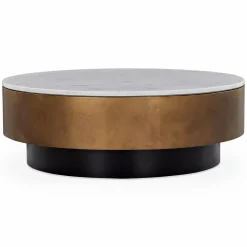 Zelda - Round Marble Coffee Table