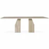 Zénith - Travertine Dining Table